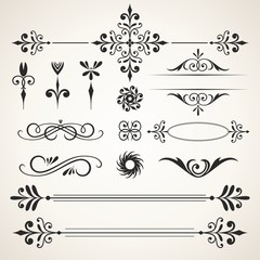 Design elements & page decoration set