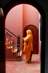 habit traditionnel des femmes du sud du Maroc
