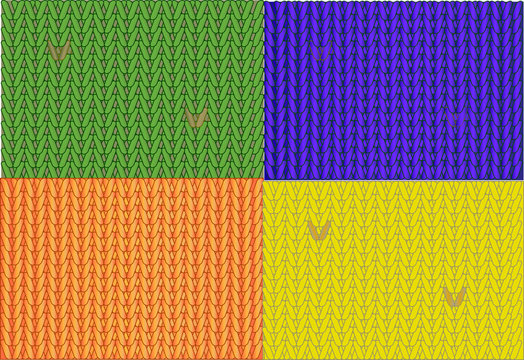 Knitted texture