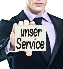 Unser Service - Kundenservice - Dienstleistung