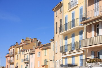 Fototapeta na wymiar Saint-Tropez Provence Luxury Mediterranean Vacancy Wed