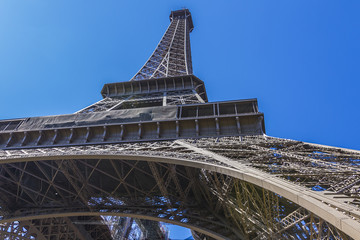 Eiffel Tower (La Tour Eiffel) in Paris, France.