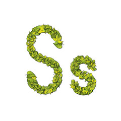 Eco Font Letter S