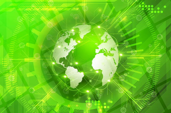 Green Earth technology Background
