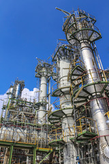 structure of Oil and chemical factory
