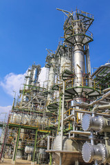 structure of Oil and chemical factory