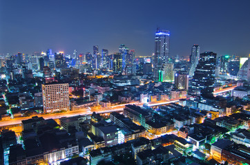 Fototapeta premium Pejzaż Bangkok.