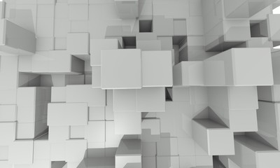 technology Cube Background