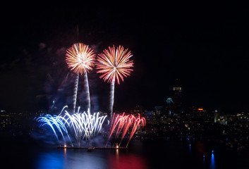 4th of July Fireworks in Boston