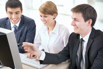 Fototapeta premium Group of business people