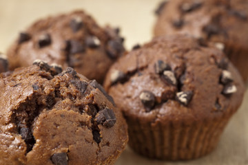Chocolate muffins