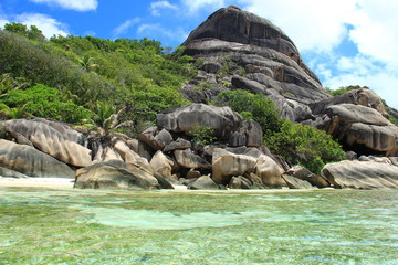 Anse Source d'Argent aux Seychelles