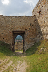 Barred gates and walls of the citadel