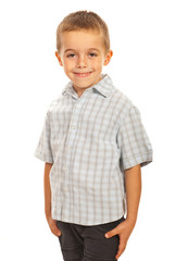 Smiling preschool child