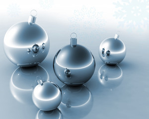 3D Christmas decorations