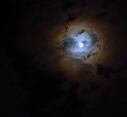 Moon sky