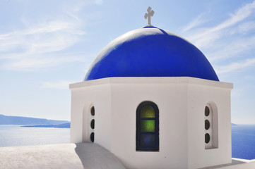 Obraz premium colors of Santorini, Greek series