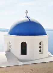 Fototapeta na wymiar Kolory Santorini, serii greckiej