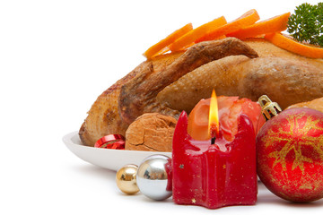 Weihnachtsessen,Entenbraten.