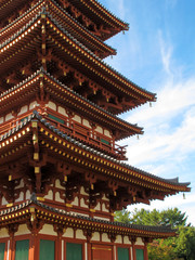 Obraz premium World Heritage 薬師寺（世界遺産）