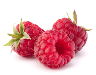 Ripe raspberries