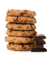 Chocolate homemade pastry cookies