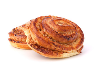 Homemade cream roll