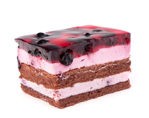 Delicious  cake piece