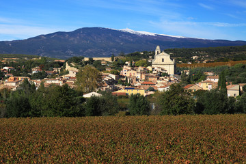 Bedoin, village du ventoux....