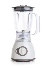 Electrical blender, kitchen equipment, isolated on white backgro
