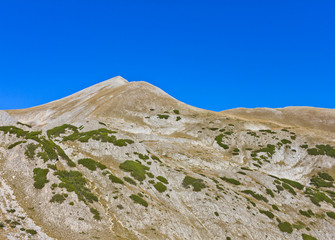 Mountain peak in national park Pirin, Bulgaria