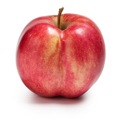 ass shaped red apple