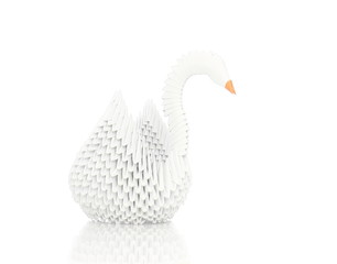 origami swan