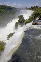 Fototapeta na wymiar Wodospady Iguazu, Argentyna, Ameryka Południowa