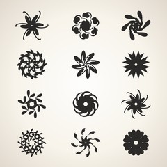 Avstract elements set