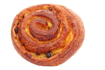 Pain aux raisins tout chaud