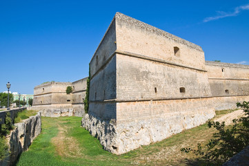 Castle of Copertino. Puglia. Italy.