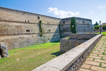 Castle of Copertino. Puglia. Italy.