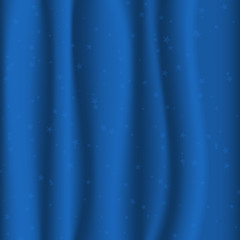 blue fabric with stars