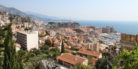 Fototapeta na wymiar view of Monaco