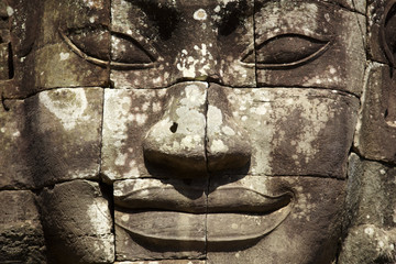 face of the Bayon temple