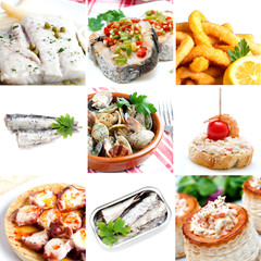 Collage de Pescados