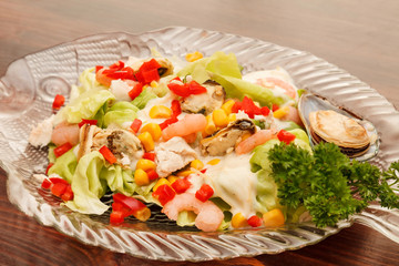 Seafood salad