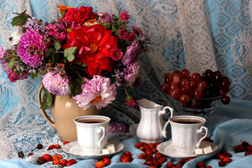 Gentle autumn still life