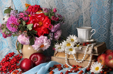 Ancient autumn still life