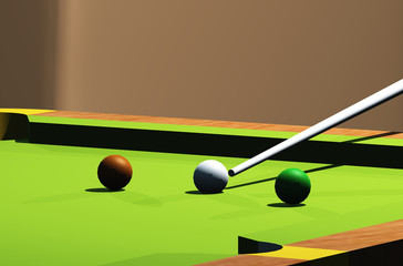 Snooker room