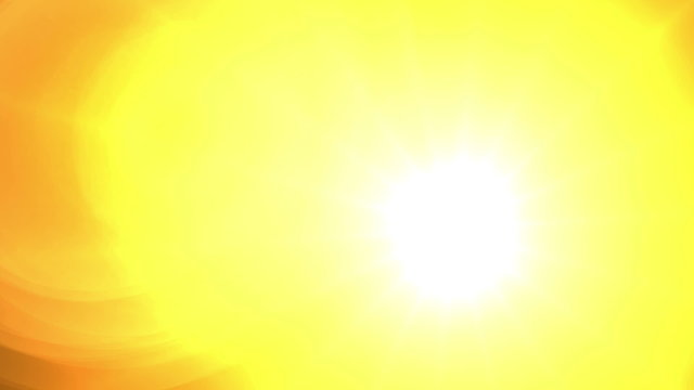abstract background - glowing sun
