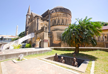 Slave Market Memorial on Zanzibar