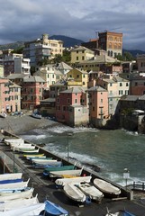Fototapeta na wymiar Genova,Boccadasse