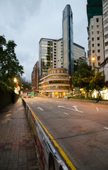 Fototapeta premium Street in Hong Kong